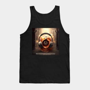 "Music is the only religion that delivers the goods." FZ Tank Top